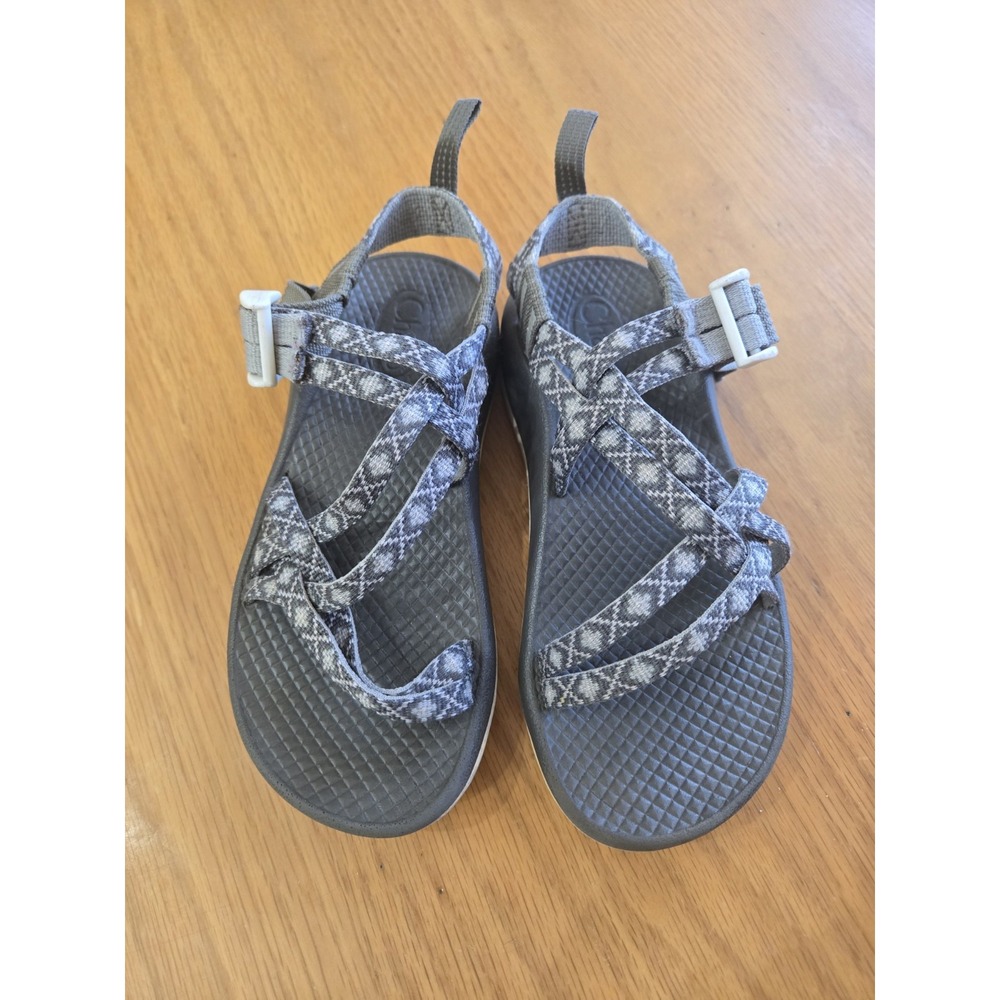 Kids Chacos Child 13 Gray Hiking Sandals